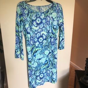 Lilly Pulitzer 3/4 Sleeve t-shirt Dress